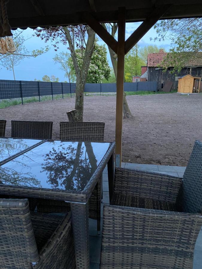 Haus Am Deich Villa Butjadingen Exteriör bild